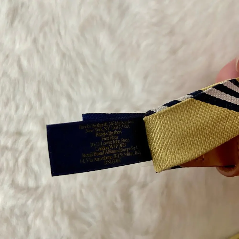 Brooks Brothers Silk Belt